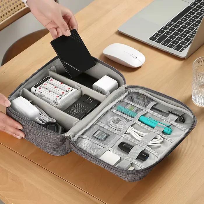 Sac de rangement électronique numérique pour câble de voyage