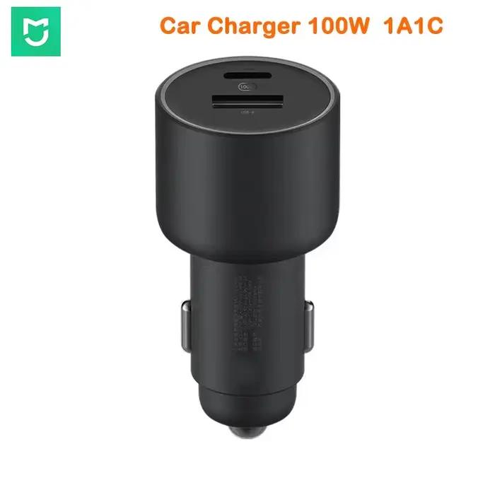 Chargeur de Voiture MIJIA 100W Double USB Charge Rapide Pour Smartphones Xiaomi Huawei Occasions Spéciales