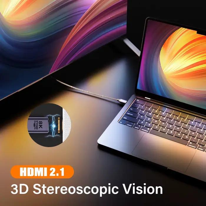  Adaptateur magnétique HDMI 2.1