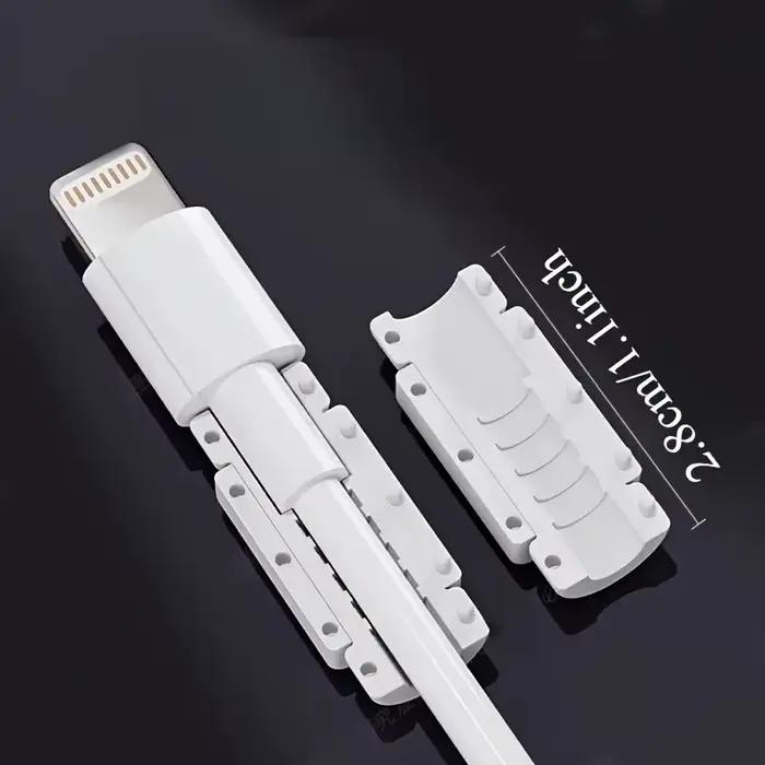 6 protections de câbles – Protège-câbles de charge durables pour téléphone