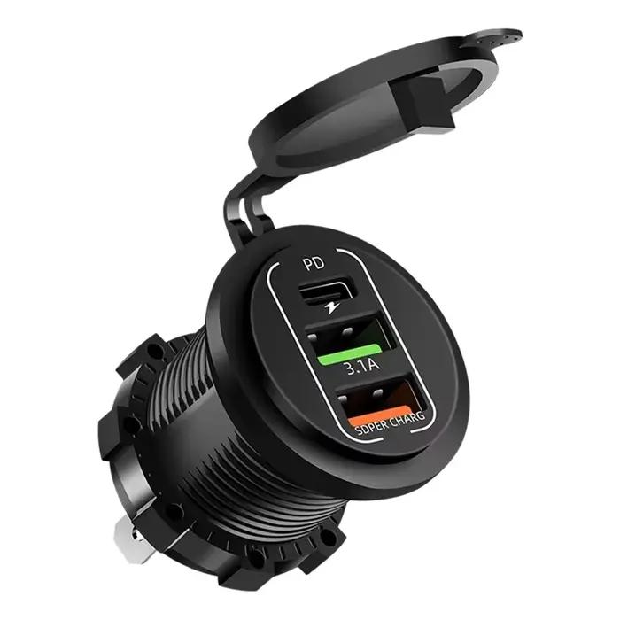 Prise de chargeur de téléphone 83W Max 45W PD + QC3.0