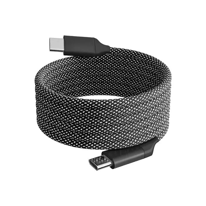 Câble magnétique USB C vers USB C 66W avec adaptateur USB