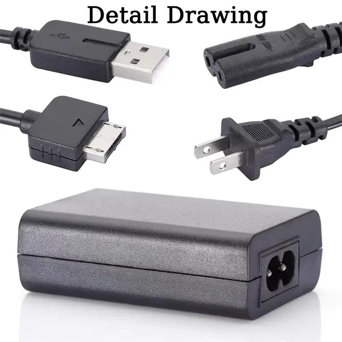 Adaptateur secteur EU US pour Sony PSVITA 1000