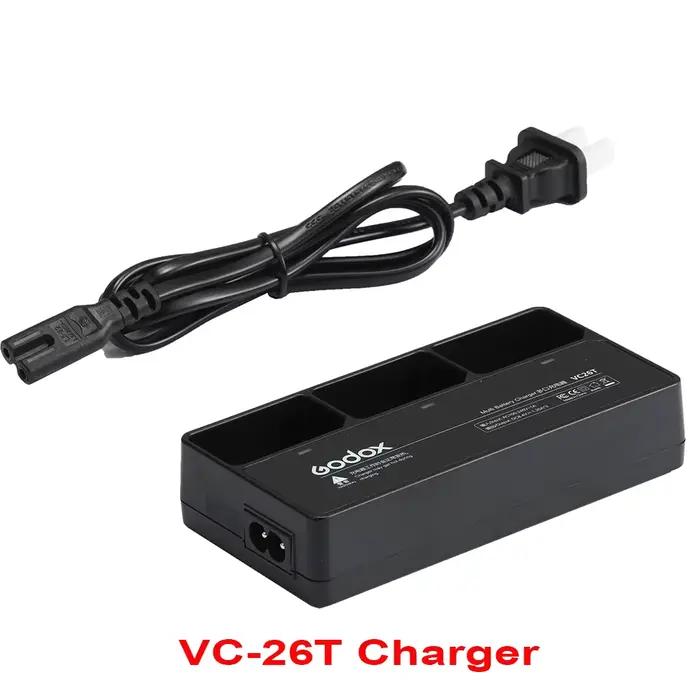 Godox Original VC26 Chargeur USB/VC-26T AC Multi