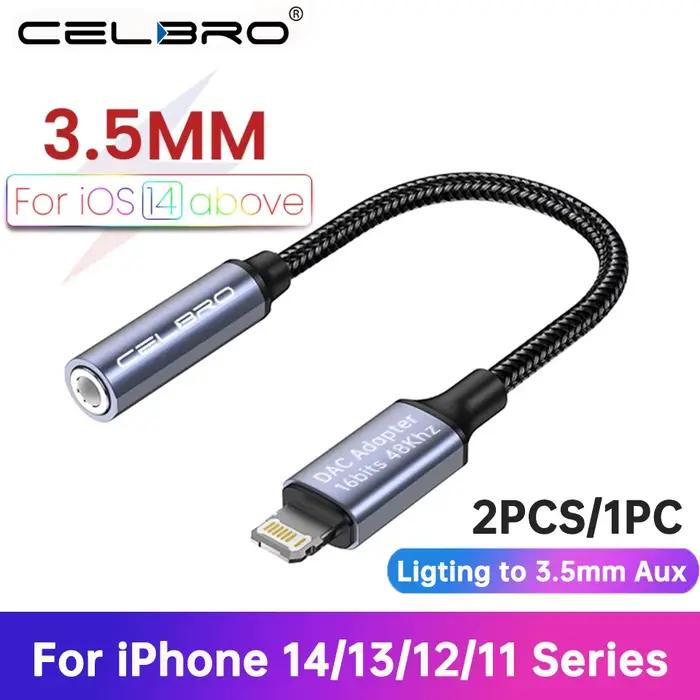 Pour Iphone 3.5 Mm adaptateur Lightning Cat L à 3.5mm Jack Aux câble Audio