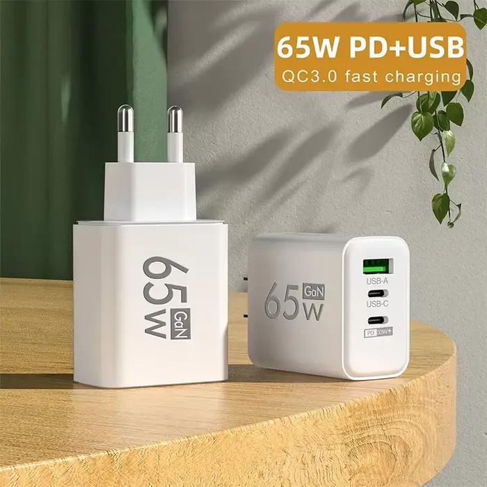 Chargeur GaN 65W USB Type C