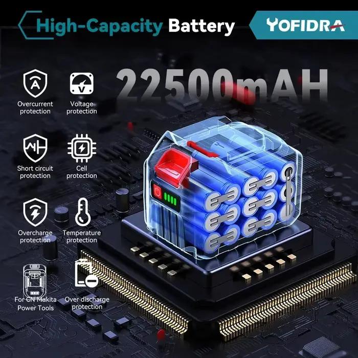 Batterie Rechargeable YOFIDRA 22500 mah 15000 mah