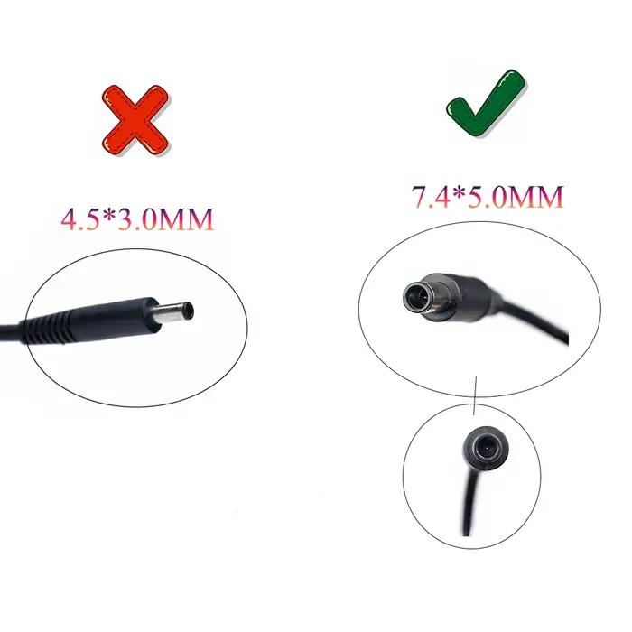 Chargeur adaptateur secteur 65W 19.5V 3