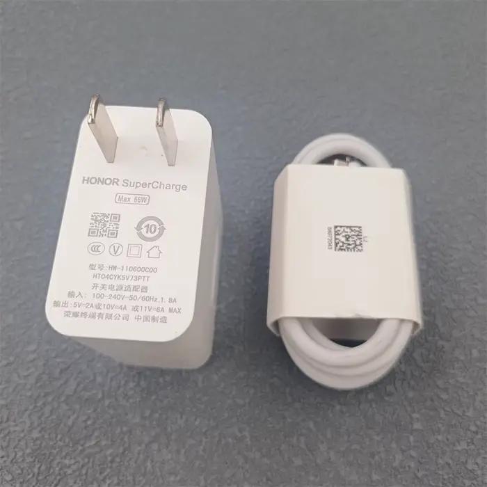 HONOR – chargeur d'origine 66W EU US