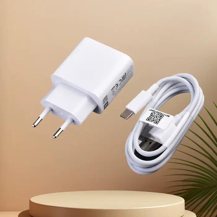 Chargeur d'Origine Xiaomi 10W 5V2A avec Câbles Micro USB et Type C pour Smartphones Xiaomi Occasions Spéciales
