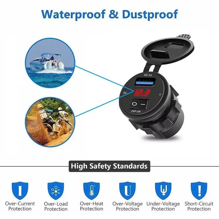 ZHIYU – chargeur rapide USB QC3.0 18W