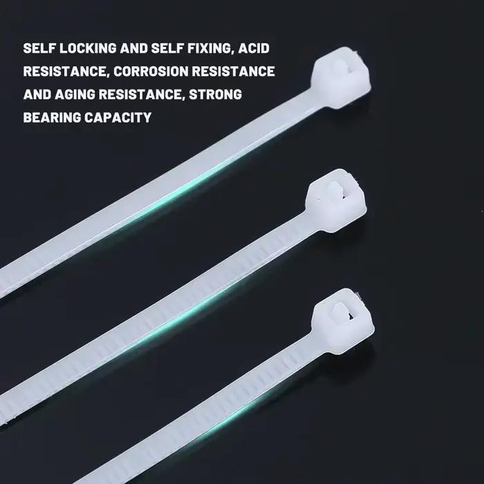 Attaches de câble en nylon autobloquantes