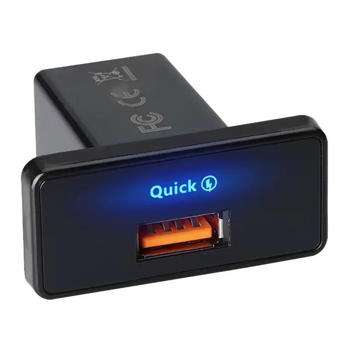 Chargeur de voiture 18W/30W 12V-24V PD Type C/USB USB