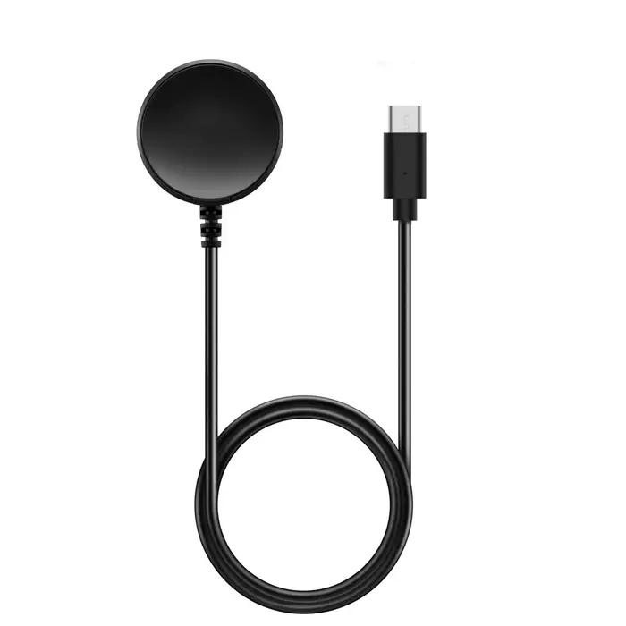 Chargeur pour Samsung Galaxy Watch 8 7 6 5 4 3 en silicone acier magnétique pour montres intelligentes compatibles occassions spéciales