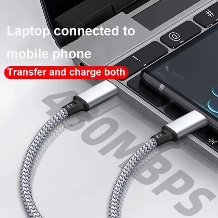 Câble de charge rapide Lenovo 65W Type C vers Type C