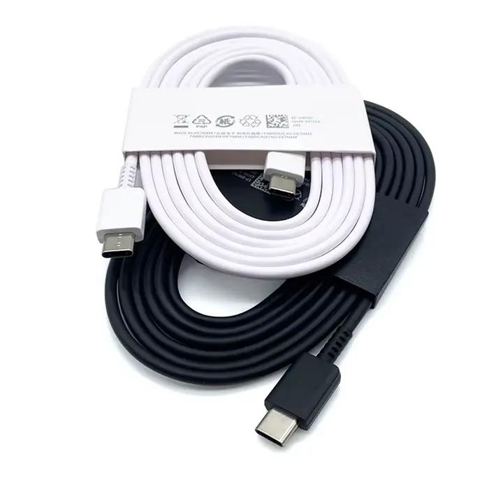 SAMSUNG Tab S9 + 25W chargeur Super rapide adaptateur de prise américaine 1.8m câble USB C pour Galaxy Tab S6 Lite A9 A9 + S9 Plus FE + S23 FE Ultra