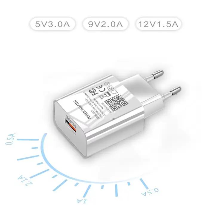 Chargeur USB Charge rapide 3.0 adaptateur