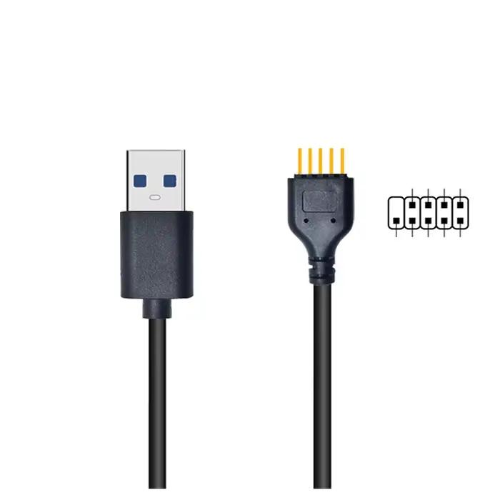 Nouveau connecteur USB câble d'extension USB USB2.0 à 9 broches