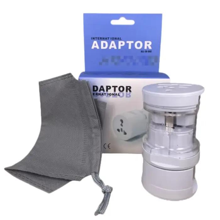 Adaptateur de prise de voyage Portable universel US UK AU EU 4 en 1