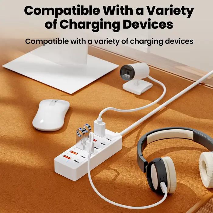 Multiprise 12 en 1, Station de chargeur USB multi-ports