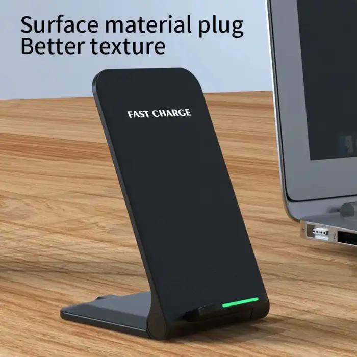 Support de charge sans fil XIKCU pour iPhone 17 16 15 14 13 12 Pro X XS Max XR 8 Samsung Xiaomi – Station