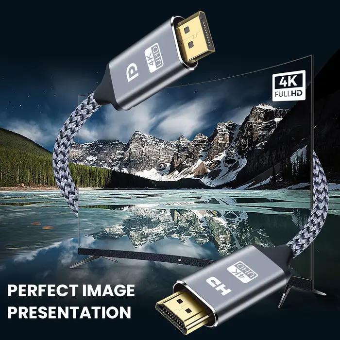 Câble compatible DisplayPort vers HDMI