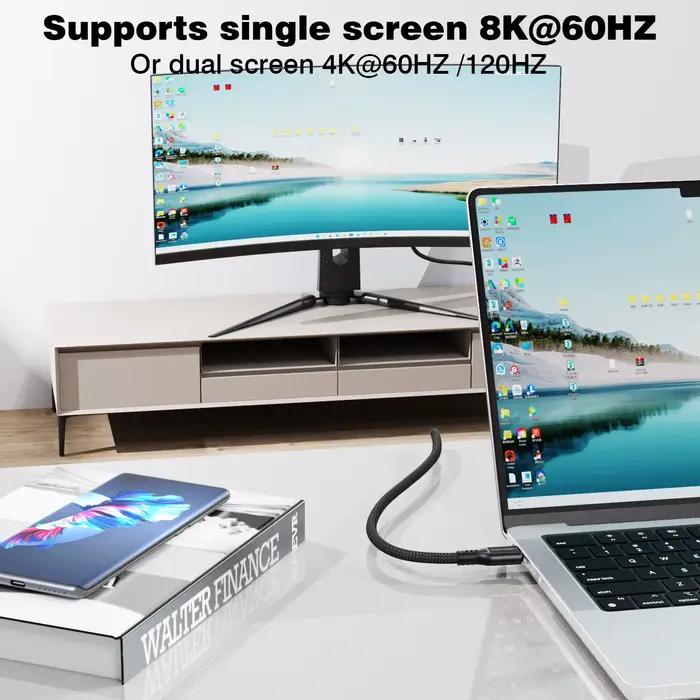 Câble Thunderbolt 4 USB4 40Gbps