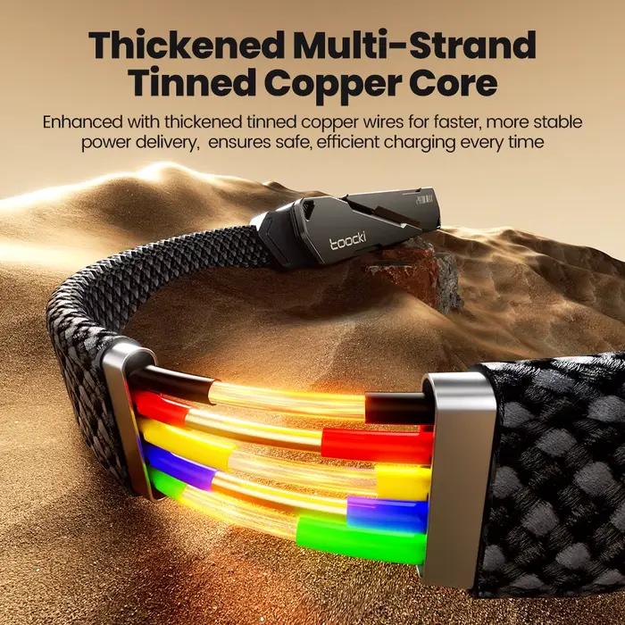 Câble Toocki 240W Type C vers