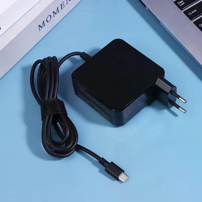 Adaptateur secteur USB-C PD 65W 20V 3.25A pour téléphones et ordinateurs portables