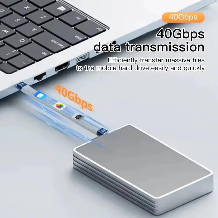 Câble de charge rapide Type-C vers Type-C 240W