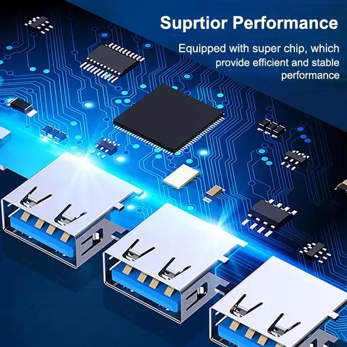 USB C HUB 3.0 Type C 3.1 4 ports multi-répartiteur adaptateur OTG pour Xiaomi Lenovo Macbook Pro 13 15 Air Pro PC accessoires informatiques