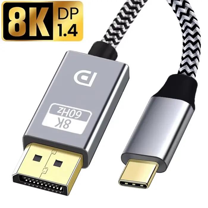 Câble convertisseur USB C vers DisplayPort unidirectionnel type-c
