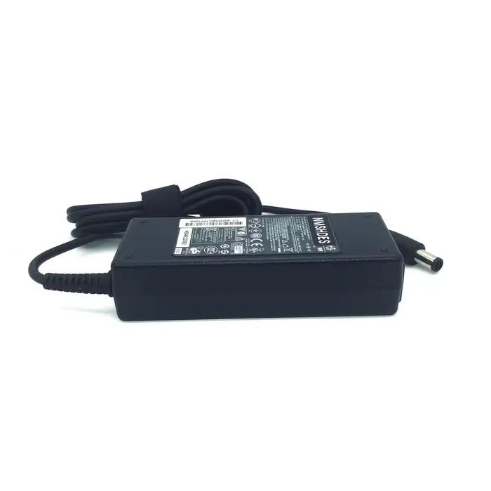 Chargeur adaptateur secteur d'origine 90W 19V 474A compatible avec HP Pavilion 20B010 20B013W 24F0047C pour bureau et portable en blanc beige jaune orange rouge violet noir