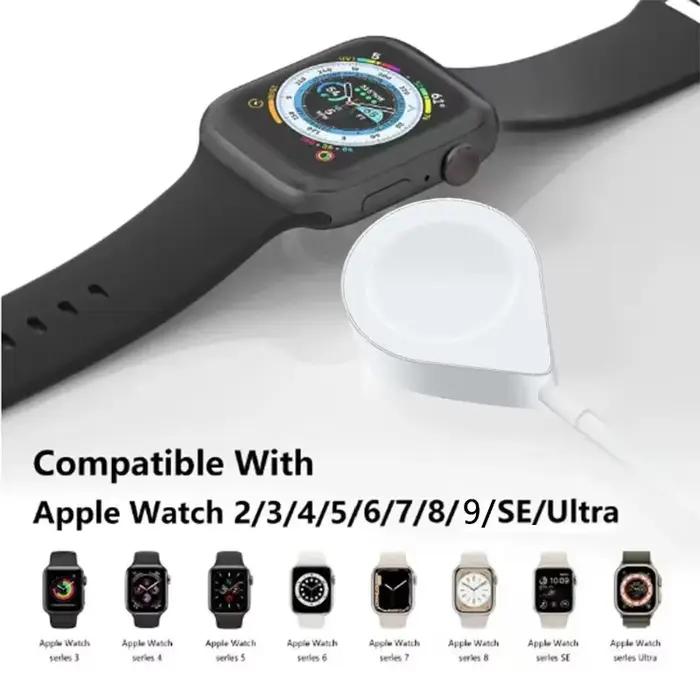 Câble USB C 3 en 2 pour chargeur Apple Watch