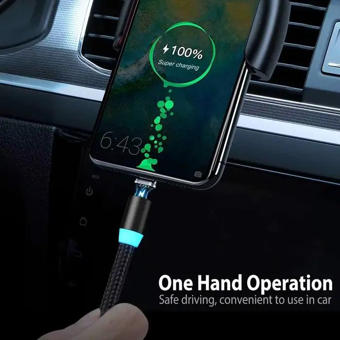 Câble magnétique de Type C Micro USB
