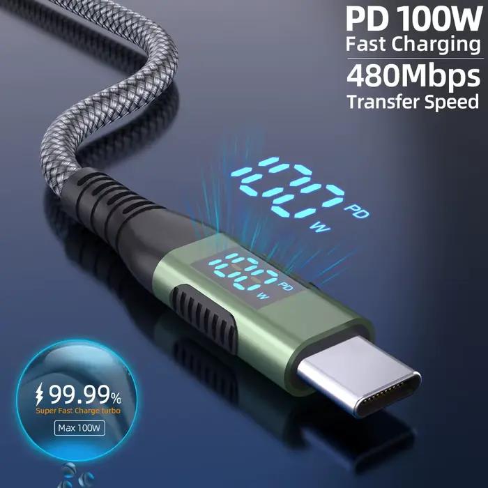 Câble USB C vers USB C 100W