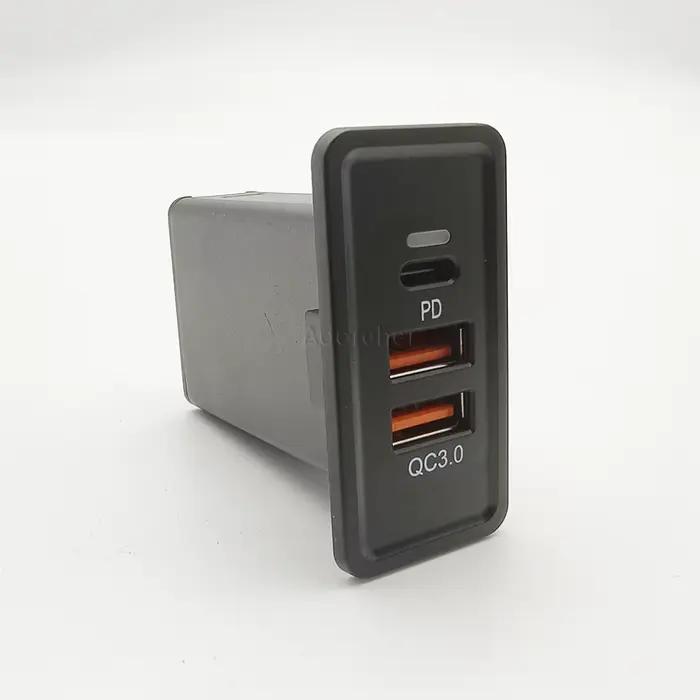 Adaptateur de chargeur de téléphone rapide USB QC3.0 pour voiture
