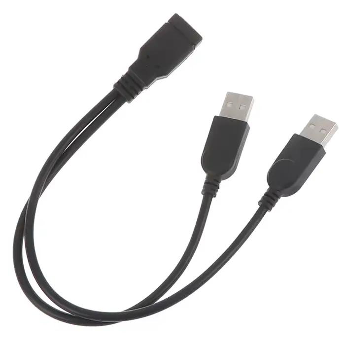 Câble USB 2.0 femelle vers USB 2 mâle