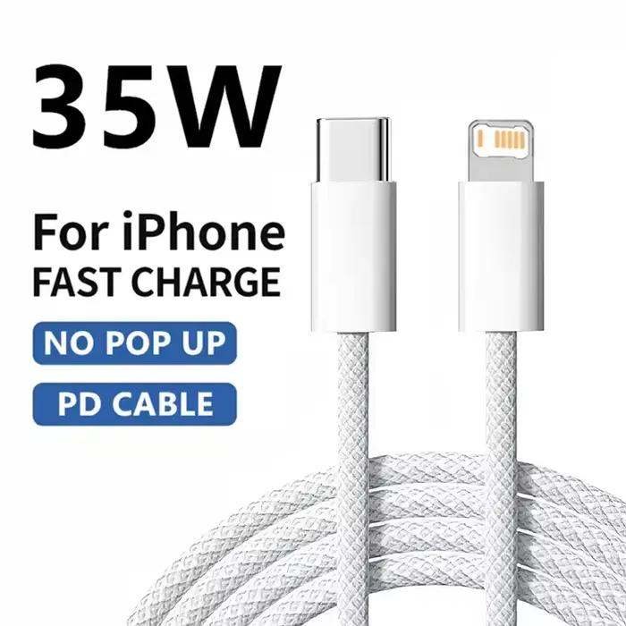 Câble de Charge rapide tressé 35W