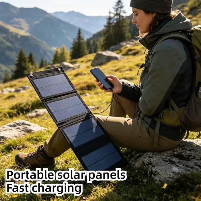 Chargeur solaire 12W 20W pliable