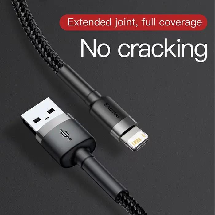 Câble USB Baseus pour iPhone14 13 12 11 Pro Max Xs X 8 Plus