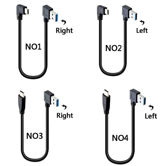 Câble d'extension USB 3.0 Type A mâle vers type-c mâle