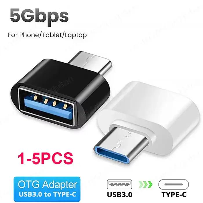 Connecteur adaptateur universel de Type C vers USB 1/5 OTG
