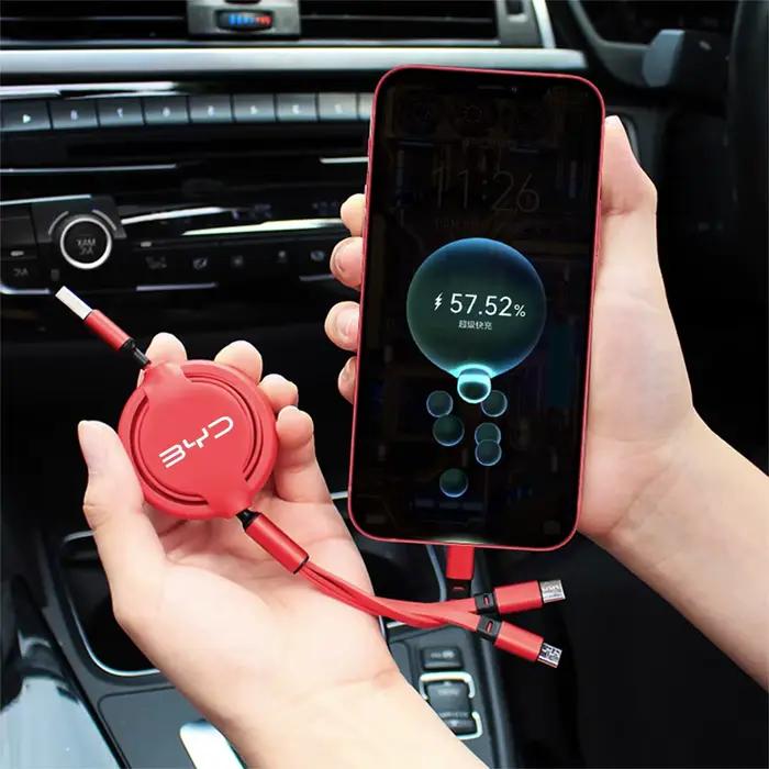Câble de charge rapide USB type-c pour voiture