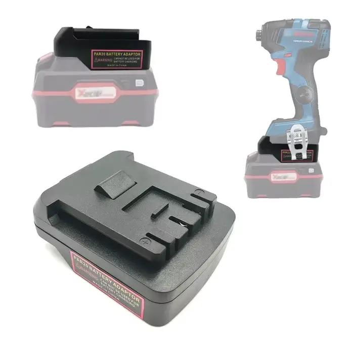 Adaptateur de batterie pour outils électriques Parkside 20V Lithium