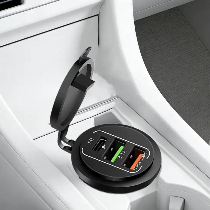 Prise de chargeur de voiture QC3.0