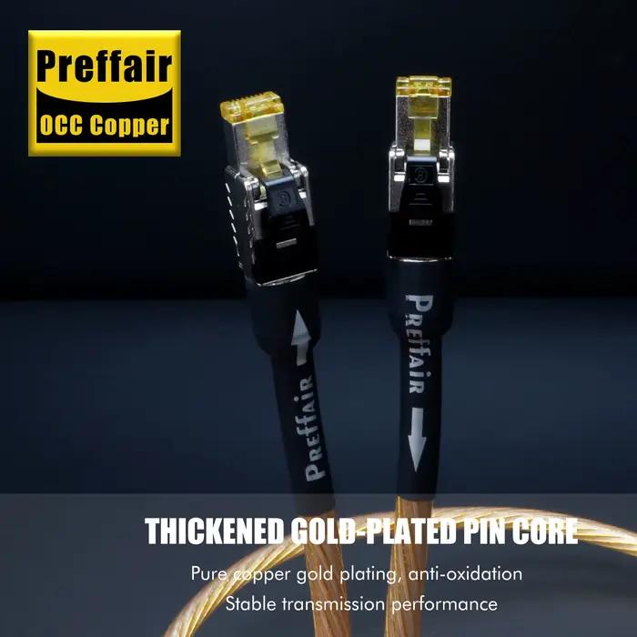 Câble Ethernet HIFI Cat8 OCC