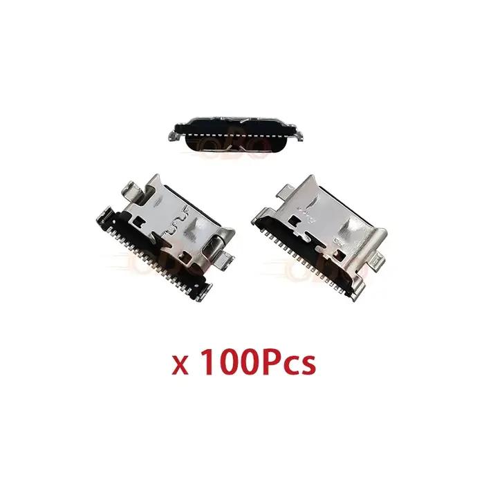 Connecteur de charge USB pour Samsung A20 A30 A40 A50 A60 A70 A12 A32 A13 A23 A15, 10 à 100 pièces, prise de charge, réparation
