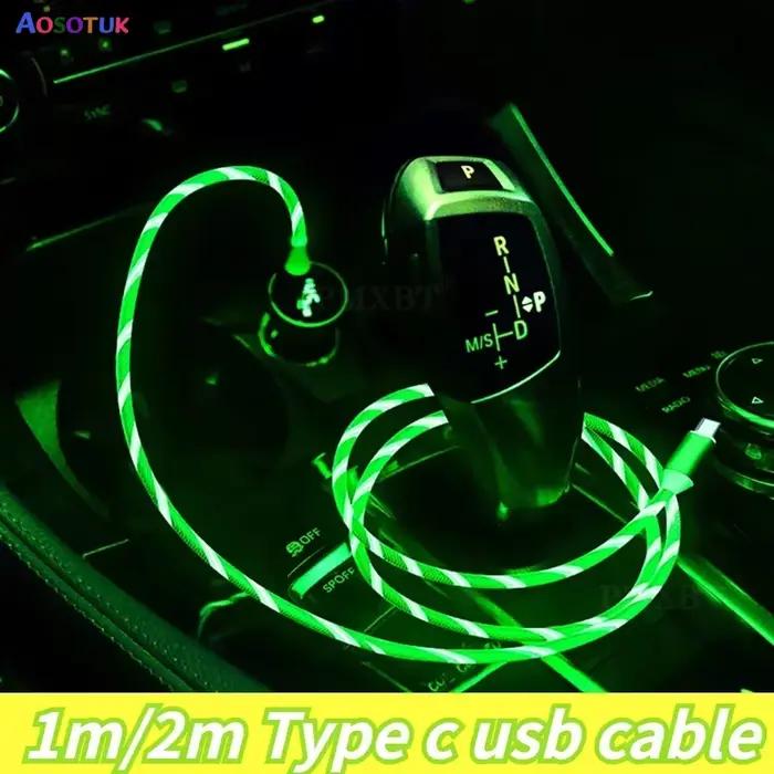Câble LED lumineux 3A