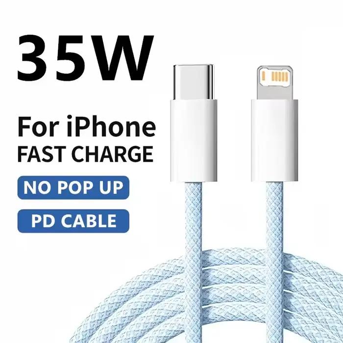 Câble de Charge rapide tressé 35W